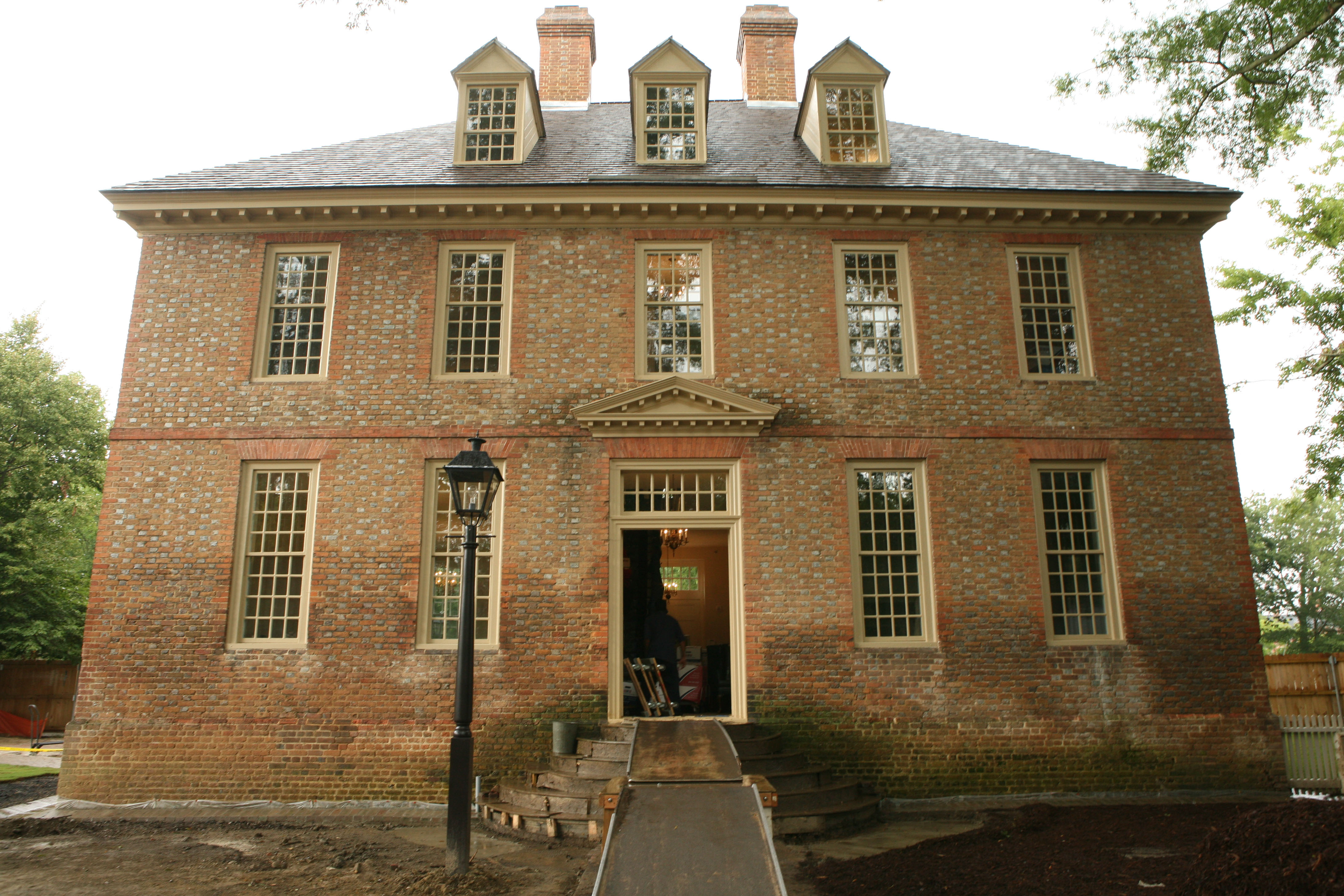 The Brafferton, built in 1723, is the second-oldest building on campus.